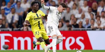 Fede Valverde lors du match face à Villarreal