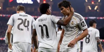 Rodrygo Goes (11) et Gonzalo Garcia